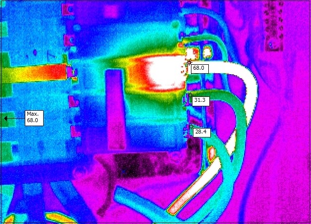 Thermal imaging inspection