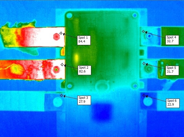 Thermal imaging inspection