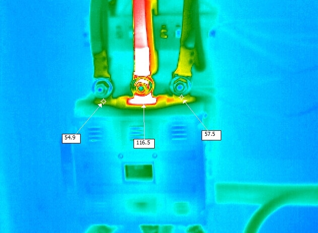 Thermal imaging inspection